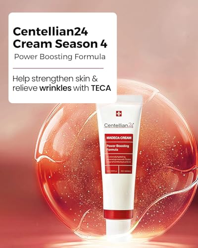 CENTELLIAN 24 Madeca Cream - Intensive Moisturizer for Dry and Sensitive Skin, 1.7fl oz | Korean Skin Care | Centella As