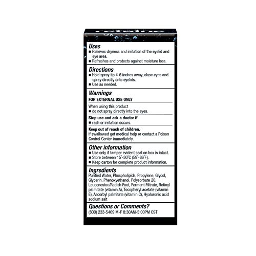 OCuSOFT Retaine Liposome Spray for Irritated Eyelids, Blepharitis, and Dry Eyes
| OCuSOFT Retaine Liposome Spray 15ml f