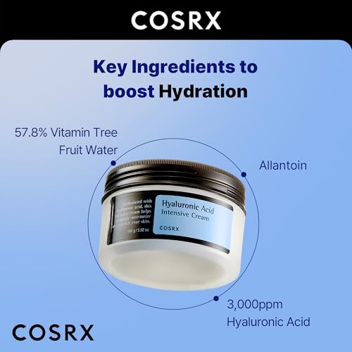 COSRX Hyaluronic Acid Moisturizing Cream for Sensitive Skin
| Long-lasting Hydration Cream for Sensitive Skin
| Rich Mo