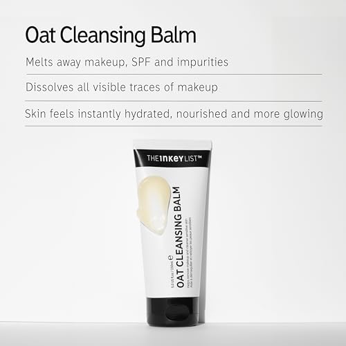 The INKEY List Oat Cleansing Balm 5 Fl Oz/150ml, Gentle Cleanser for All Skin Types
| The INKEY List Oat Cleansing Balm