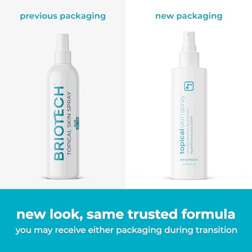 BRIOTECH Hypochlorous Acid Spray for Body & Face 
| BRIOTECH Topical Skin Spray, Hypochlorous Acid Eyelid Cleanser
| BR