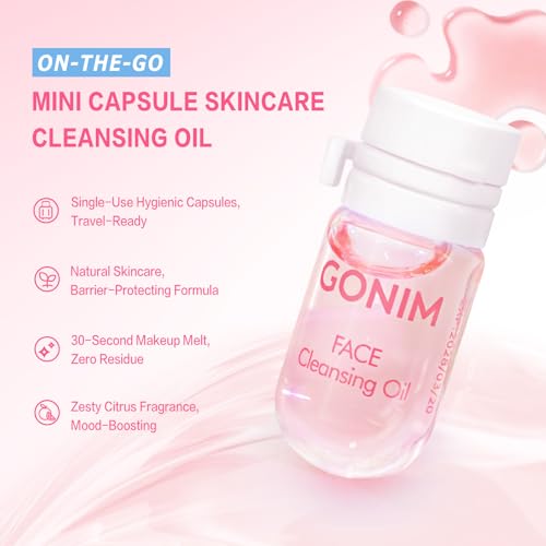 Face Makeup Remover Cleansing Oil for Women Travel mini Pore Blackhead Minimizer Squalane Rose Hip Capsules 20caps
| Wa