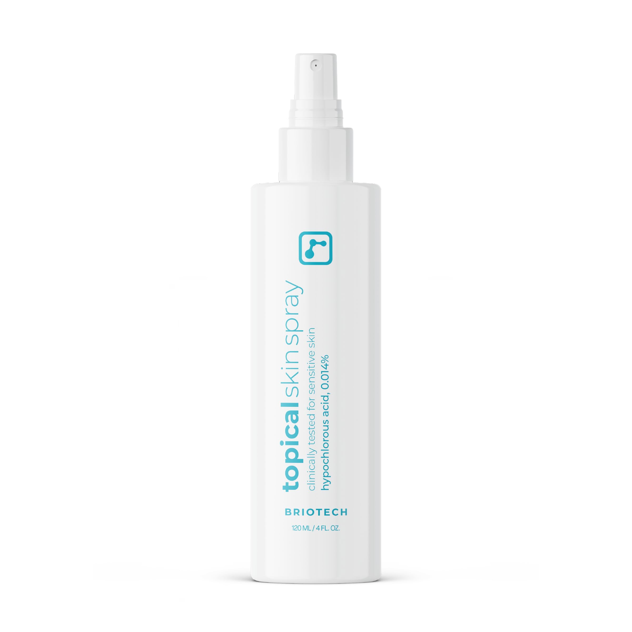 BRIOTECH Hypochlorous Acid Spray for Body & Face 
| BRIOTECH Topical Skin Spray, Hypochlorous Acid Eyelid Cleanser
| BR