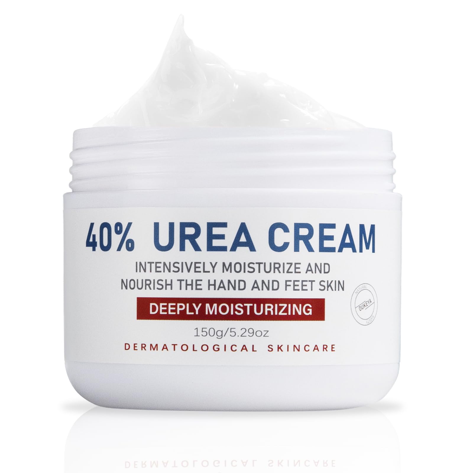 OUKEYA Urea Cream 40 Percent for Dry Cracked Feet and Hands
| OUKEYA Maximum Strength Urea Lotion for Dry Cracked Skin