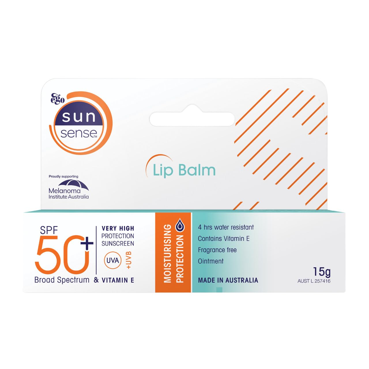 Sunsense SPF 50+ Broad Spectrum Protection Lip Balm for Outdoor Lovers
| Sunsense SPF 50+ Hydrating Lip Balm, 15g for A